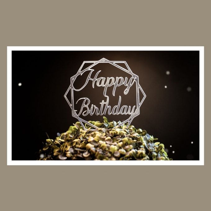 Topper Happy Birthday