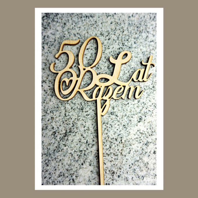 Topper 50 lat razem